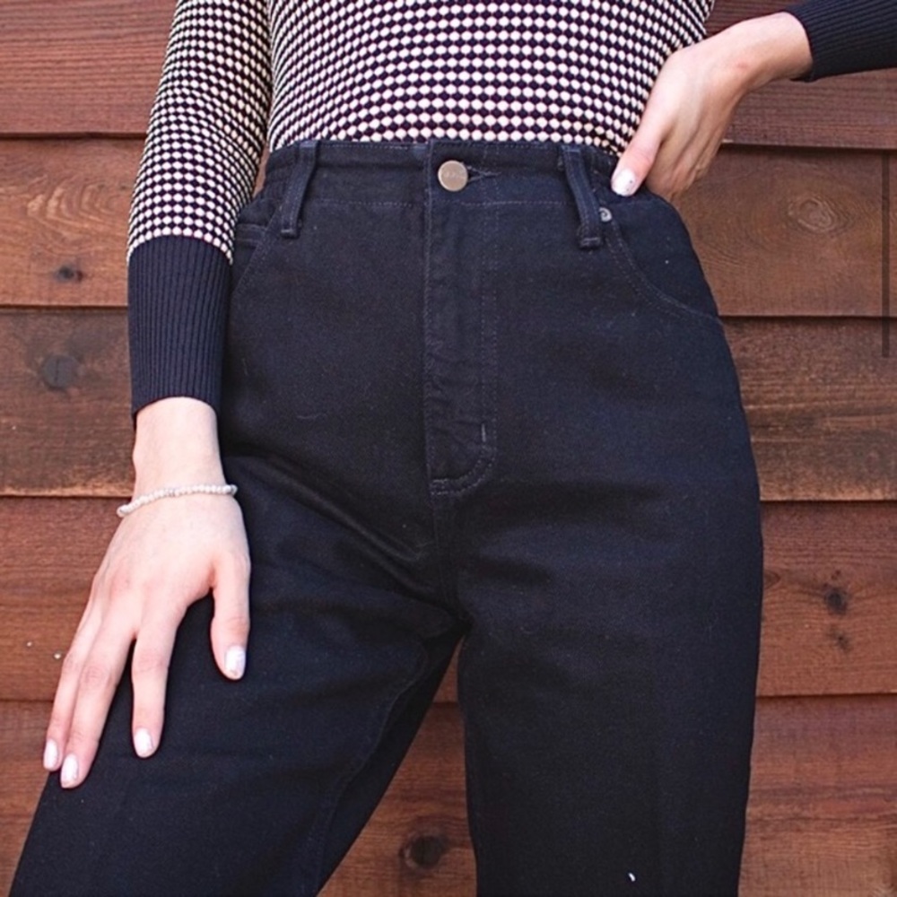 NWT Vintage L.L. Bean Mom Jean Dark Navy High Rise